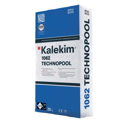 Клей для плитки з гідроізолюючими властивостями Kalekim Technopool 1062, C2TE S2 (25 кг) Клей для плитки з гідроізолюючими властивостями Kalekim Technopool 1062, C2TE S2 (25 кг)