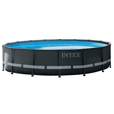 Каркасный бассейн Intex 26326 ULTRA XTR (488х122 см) с песочным фильтром, лестницей и тентом Каркасный бассейн Intex 26326 ULTRA XTR (488х122 см) с песочным фильтром, лестницей и тентом