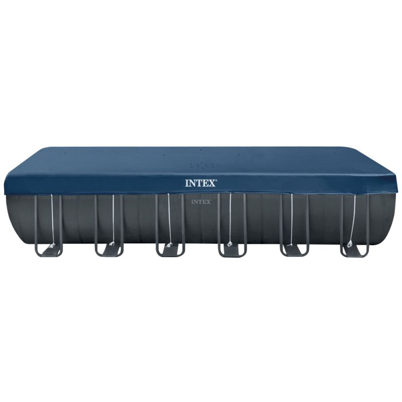 Каркасний басейн Intex 26368 ULTRA XTR (732х366х132 см) з пісочним фільтром, драбиною та тентом