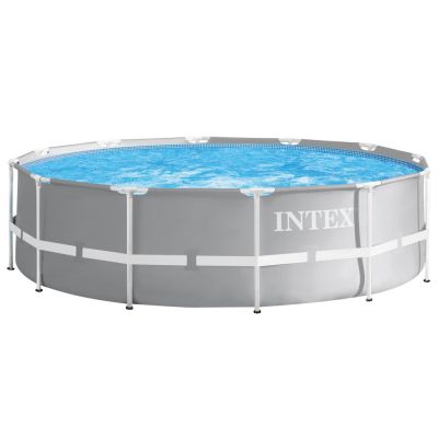 Каркасный бассейн Intex 26718 Premium (366х122 см) с картриджным фильтром и лестницей Каркасный бассейн Intex 26718 Premium (366х122 см) с картриджным фильтром и лестницей