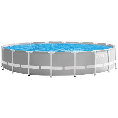 Каркасный бассейн Intex 26732 Premium (549х122 см) с картриджным фильтром, лестницей и тентом Каркасный бассейн Intex 26732 Premium (549х122 см) с картриджным фильтром, лестницей и тентом
