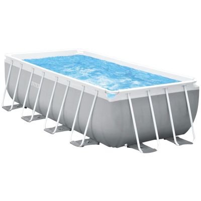 Каркасный бассейн Intex 26790 (400х200х122 см) с картриджным фильтром и лестницей Каркасный бассейн Intex 26790 (400х200х122 см) с картриджным фильтром и лестницей