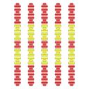 Розділювач доріжки Hayward Big Red/Yellow, AISI 316, 25 м