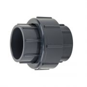 Муфта ПВХ Aquaviva розбірна клей-клей d63 мм