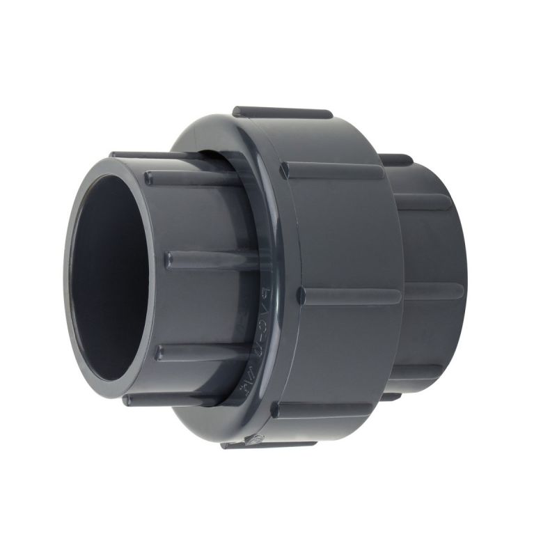 Муфта ПВХ Aquaviva розбірна клей-клей d63 мм