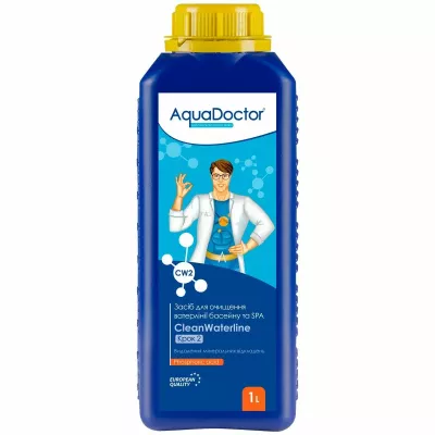 Средство для очистки ватерлинии бассейна и СПА AquaDoctor CW CleanWaterline Шаг 2 Средство для очистки ватерлинии бассейна и СПА AquaDoctor CW CleanWaterline Шаг 2
