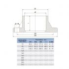 Фланець ПВХ Era UVF01250, d250 мм
