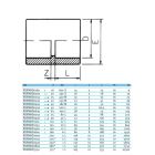 Муфта ПВХ Effast RDRMAD0900 з'єднувальна, d90 мм