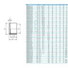 Редукційне кільце ПВХ Effast RDRRCD063F, d63x50 мм
