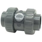 Зворотний клапан ПВХ Effast CDRCBD0630 кульовий, з ущільненням EPDM, d63