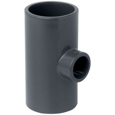 Трійник ПВХ Era UST0250х25 редукційний, d50х25 мм