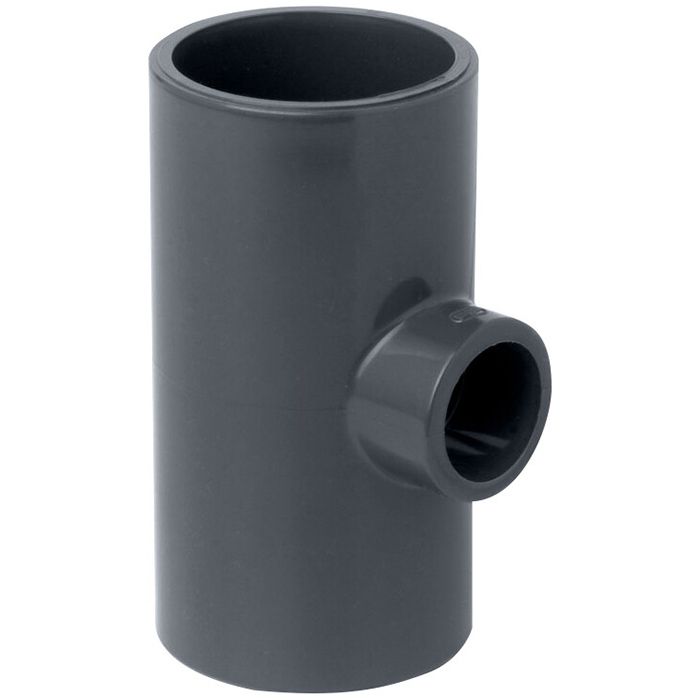 Трійник ПВХ Era UST0250х25 редукційний, d50х25 мм