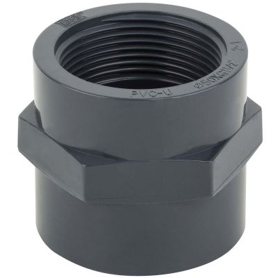Муфта ПВХ Era US01125х3/4", з внутрішньою різьбою d25х3/4"