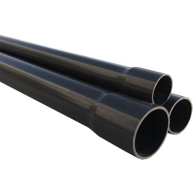 Труба ПВХ (PVC-U) напірна клейова Era PN6 d125 мм, 3 м