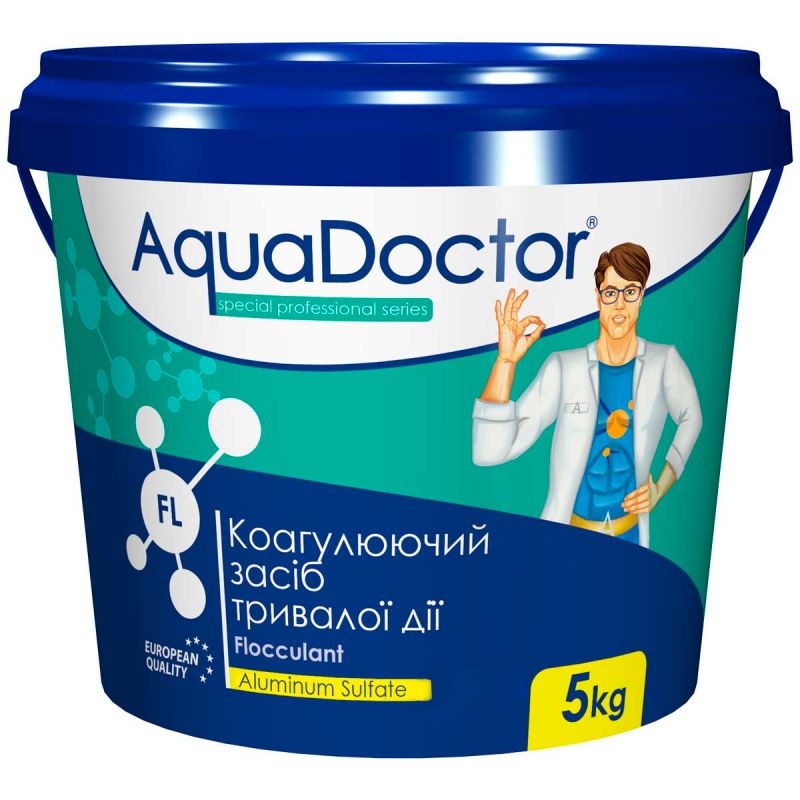 Коагулюючий засіб в гранулах AquaDoctor FL – 5 кг