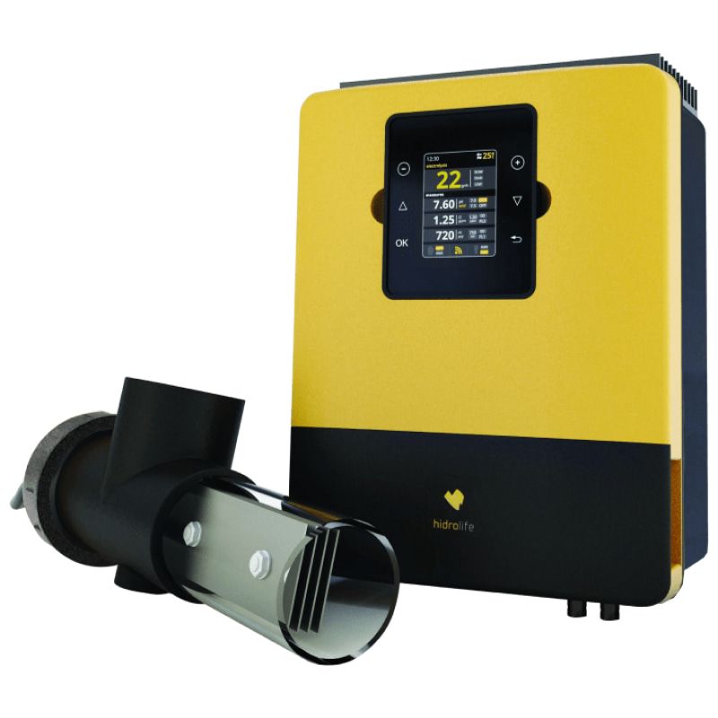 Хлоргенератор Hayward Hidrolife 33 (200 м³, 33 г/год) з функцією управління басейном