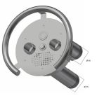 Передня частина та закладна до протитечії Aquaviva TWIN 2.5" AISI 304 (кругла)