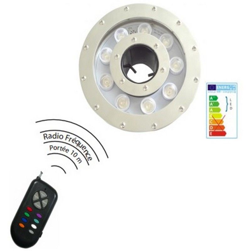 Прожектор світлодіодний для фонтана Aquaviva 9LED 20 Вт RGB