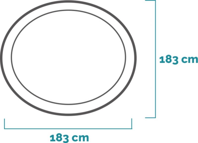 Детский надувной бассейн Intex 28101 (183х51 см)