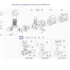 Гайка фіксатор префільтр Emaux насоса SD 89022102