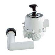 Кран шестиходовий Emaux MPV04 S700-S1200 (88280813W), (2", бічне підключення)