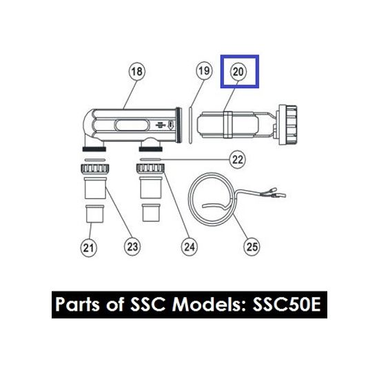 Змінна ячейка для Emaux SSC50/25 (08050019)