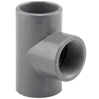 Трійник перехідний 90° ПВХ Hidroten 1002229, BP, d110 мм, 4"