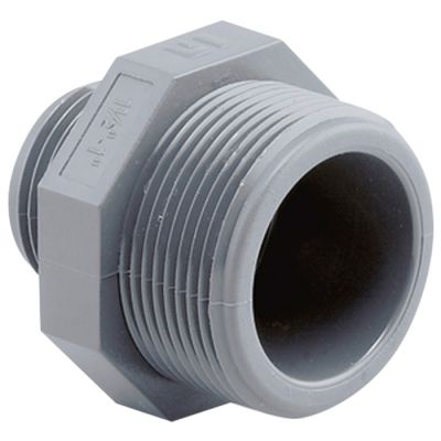 Ніпель перехідний ПВХ Hidroten 1002455, НР-НР, d1 1/2"-1"