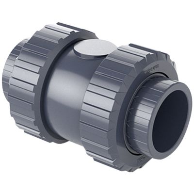 Зворотний клапан ПВХ Hidroten 1016059 пружинний, з ущільненням EPDM, d90-110 мм Зворотний клапан ПВХ Hidroten 1016059 пружинний, з ущільненням EPDM, d90-110 мм