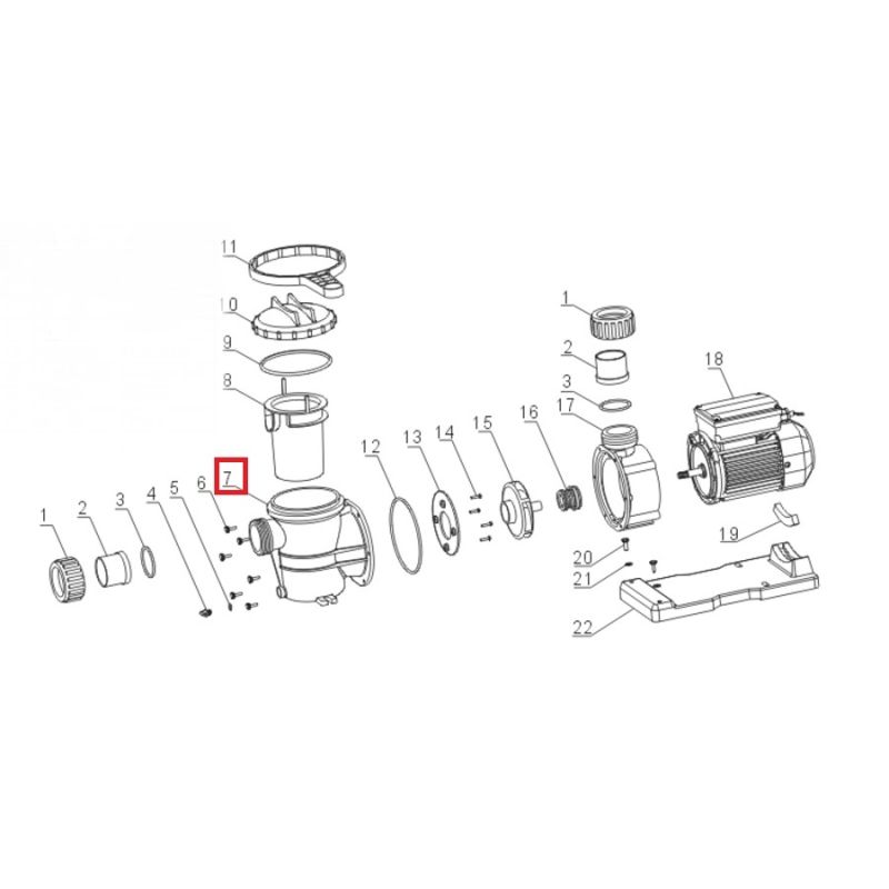 Корпус префільтра Aquaviva VWS/STP 25-50