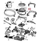 Корпус задньої ручки пилососа Hayward AquaVac 600/650 (RCX36131519237)