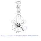 Пробка зливна фільтру Kripsol SL/ST/GL/GT/AK/BL/BR/BT/BC/ - RGR040.A/ RFD0200.10R 