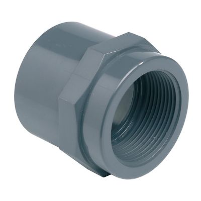 Муфта ПВХ Effast RGRMAG032D перехідна з внутрішньою різьбою, d32x1"