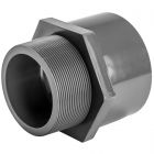 Муфта ПВХ Aquaviva з зовнішньою різьбою, d110х4"