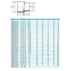 Муфта-втулка ПВХ Effast RDRRLD140M перехідна, d140x160x125 мм