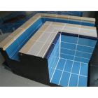 Плитка керамічна Бордюрна Aquaviva з поручнем, 240х115х30 мм