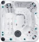 Гидромассажный бассейн Passion Spas Pleasure (215х200х91 см), Серебристо-белый