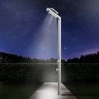 Душ уличный Aquaviva Quick с LED подсветкой и мойкой для ног, графит Q825/7015-QL