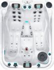 Гидромассажный бассейн Passion Spas Soulmate (213х165х84 см), Серебристо-белый