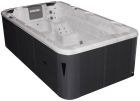 Плавательный SPA бассейн Passion Spas Aquatic 1 Eco (400x228x126 см), Серебристо-белый