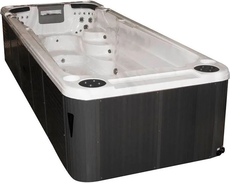 Плавательный SPA бассейн Passion Spas Aquatic 2 (600x228x126 см), Серебристо-белый