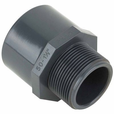 Муфта ПВХ Kripsol TRM30 50.C редукційна, із зовнішньою різьбою d50-63х1-1/2"