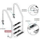 Заглушка гумова для сходів Flexinox (2 шт.)