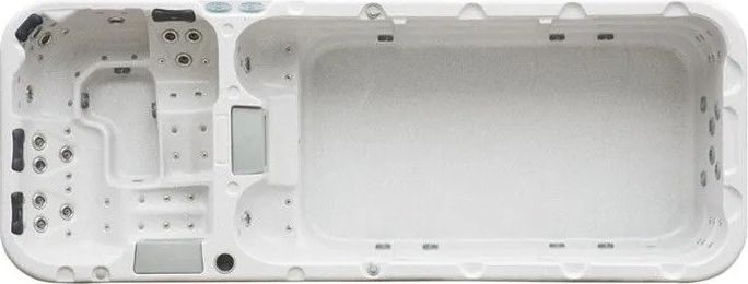 Плавательный SPA бассейн Passion Spas Aquatic 3 Deep (580x224x155 см), Серебристо-белый