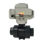 Кран кульовий з електроприводом Aquaviva d50 мм