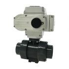 Кран кульовий з електроприводом Aquaviva d50 мм
