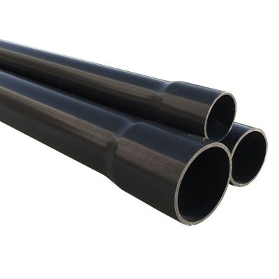 Труба ПВХ (PVC-U) напірна клейова Era PN10 d125 мм, 3 м
