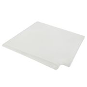 Кутовий копінговий камінь Aquazone 400x500x50-25 мм, білий