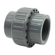 Муфта ПВХ Effast RGRBOG075H розбірна з внутрішньою різьбою, d75x2-1/2"