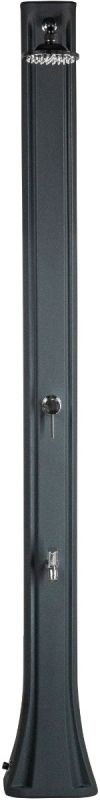 Душ солнечный Aquaviva Big Happy Five с мойкой для ног, антрацит F620/7016, 36 л